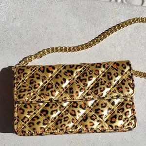 Marc by Marc Jacobs Leopard small quilted bag